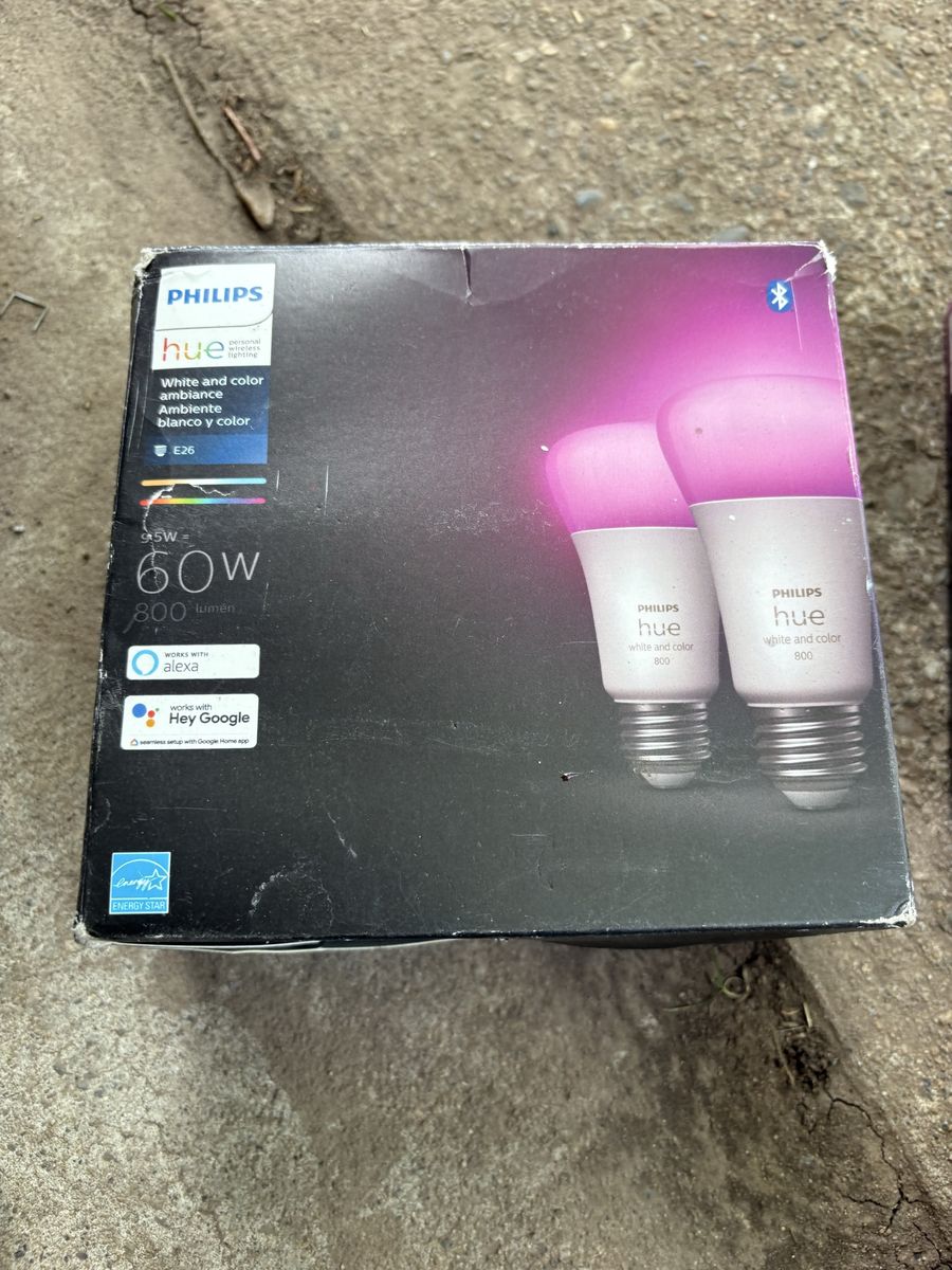 Phillips Hue Bulbs (100w / 75w / 60w - A19) - Gradient Extension - Flood Light white and color