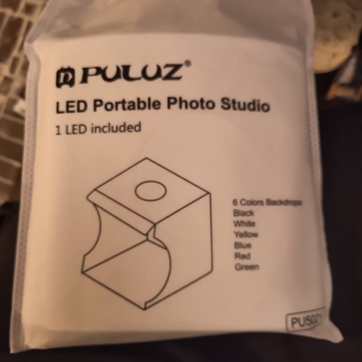 LED portable photo studio
