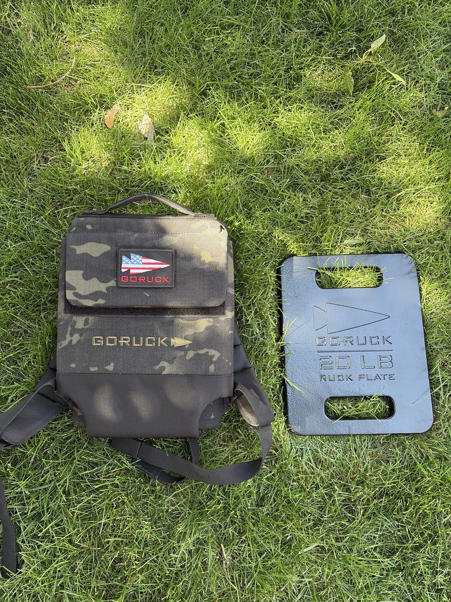 GoRuck Ruck Plate Carrier (Small) with 20lb Plate