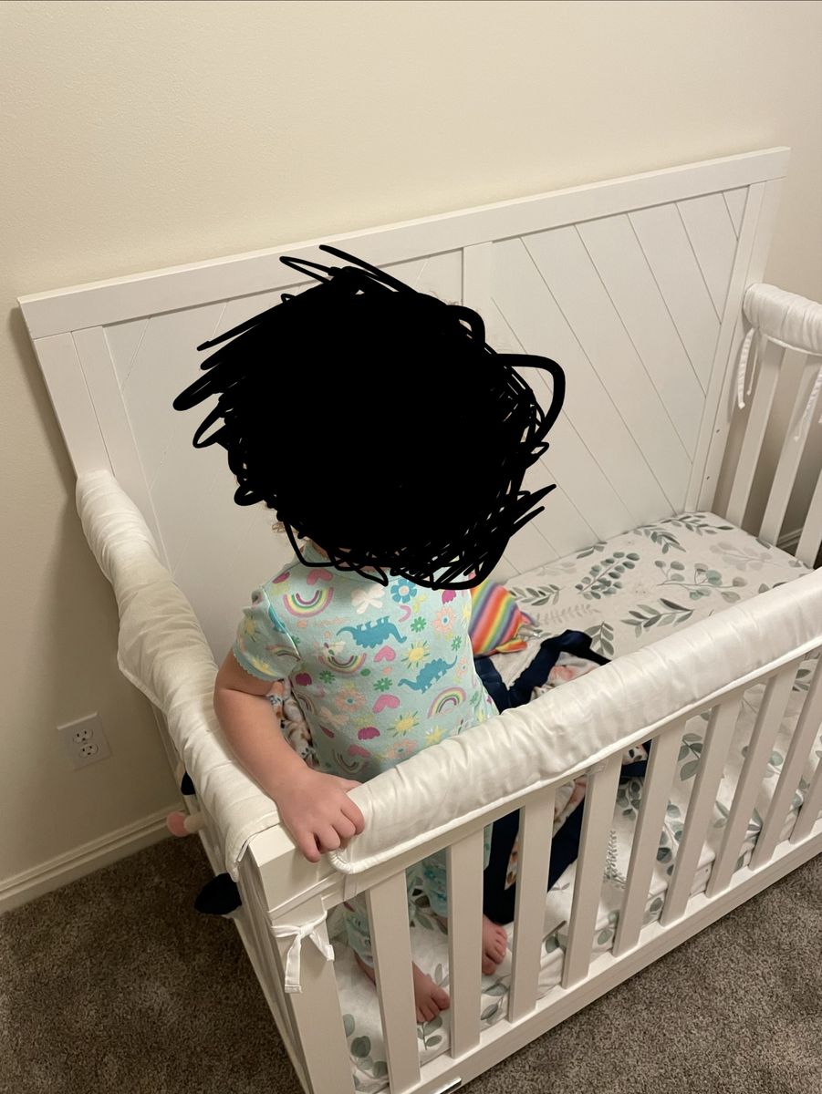 Farmhouse style crib