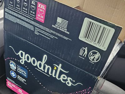 Goodnites XXL diapers