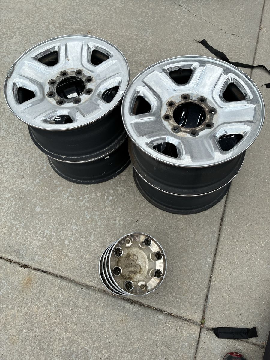 18" Dodge Ram 2500/3500 STEEL OEM wheels rims SET
