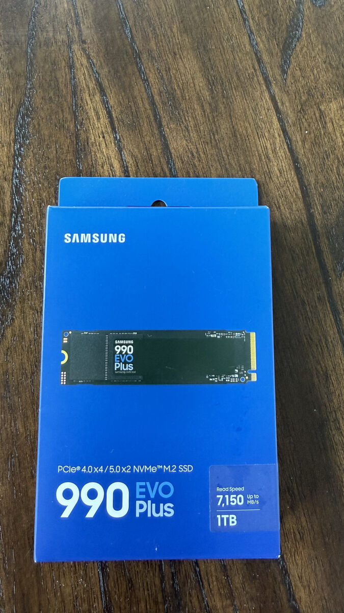NEW Samsung 990 EVO Plus 1TB NVMe SSD - Sealed/NIB