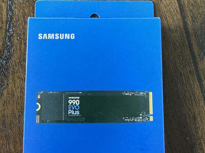 NEW Samsung 990 EVO Plus 1TB NVMe SSD - Sealed/NIB