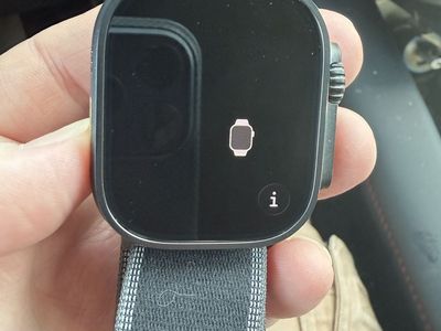 Barely used unlocked Apple Watch Ultra 3 Black Titanium