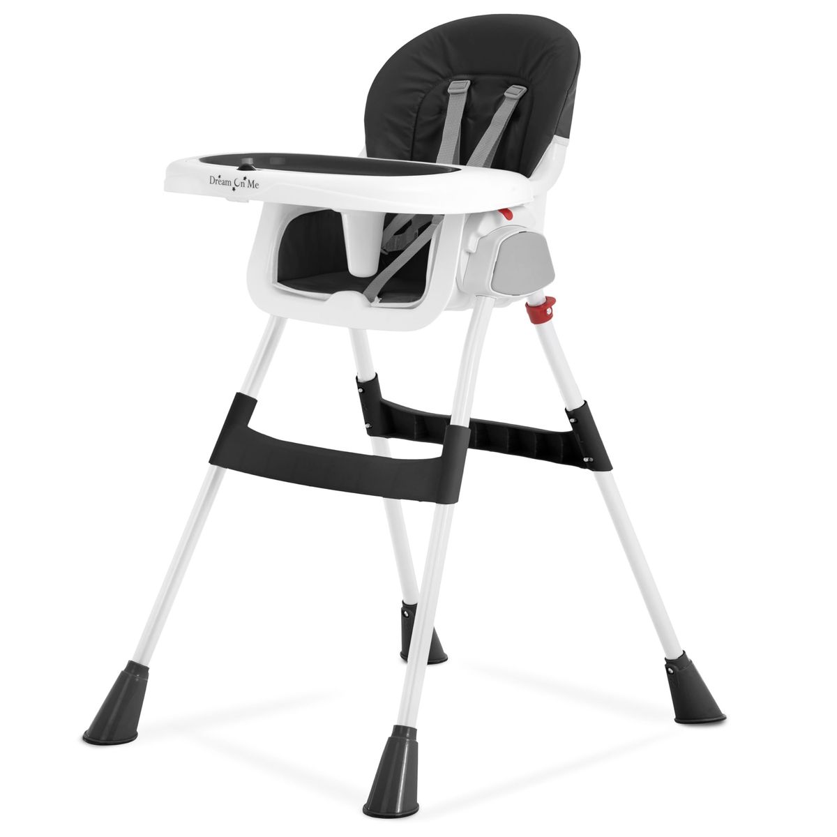 Brand new Dream On Me Table Talk Convertible 2-in-1 Portable High Chair - Black/White
