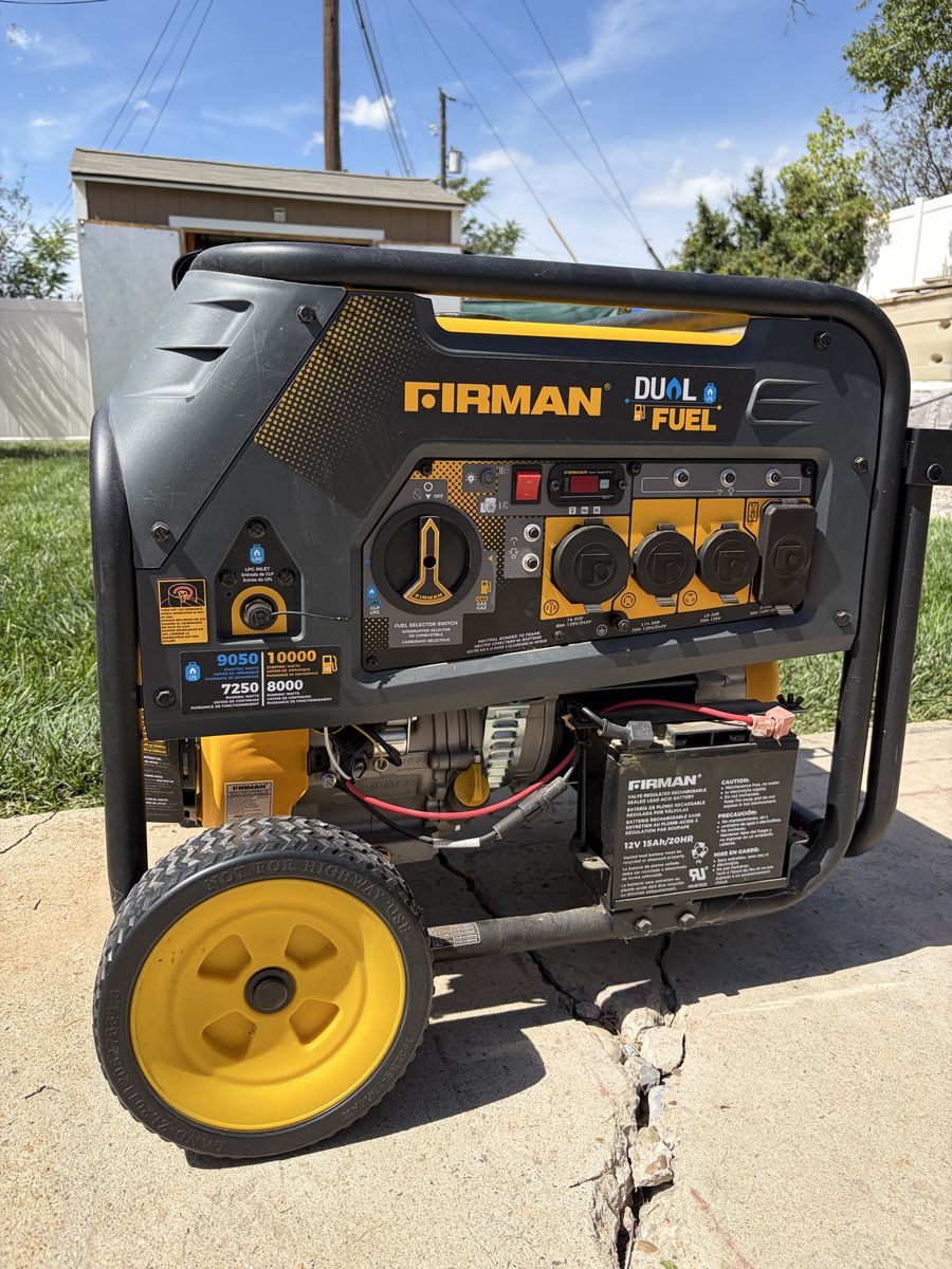 Firman 10,000 Generator