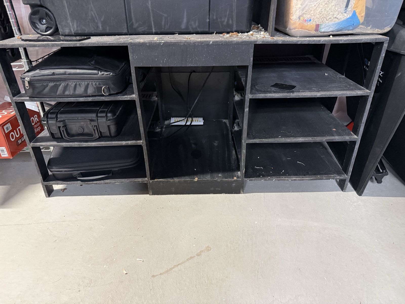 6 Tub PVC Rack