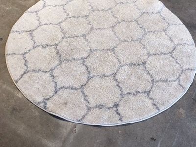 5ft circular indoor rug