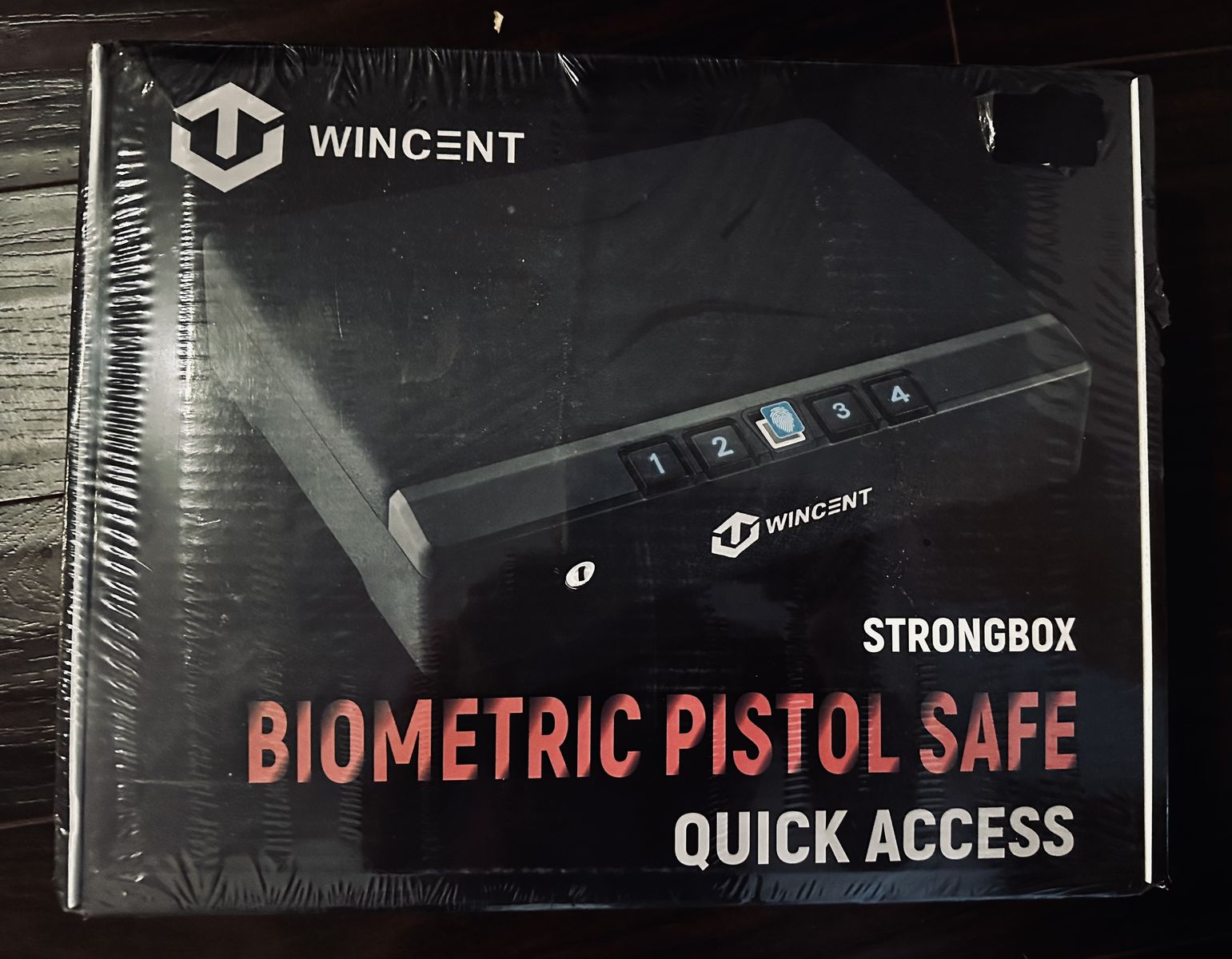 Wincent biometric pistol case