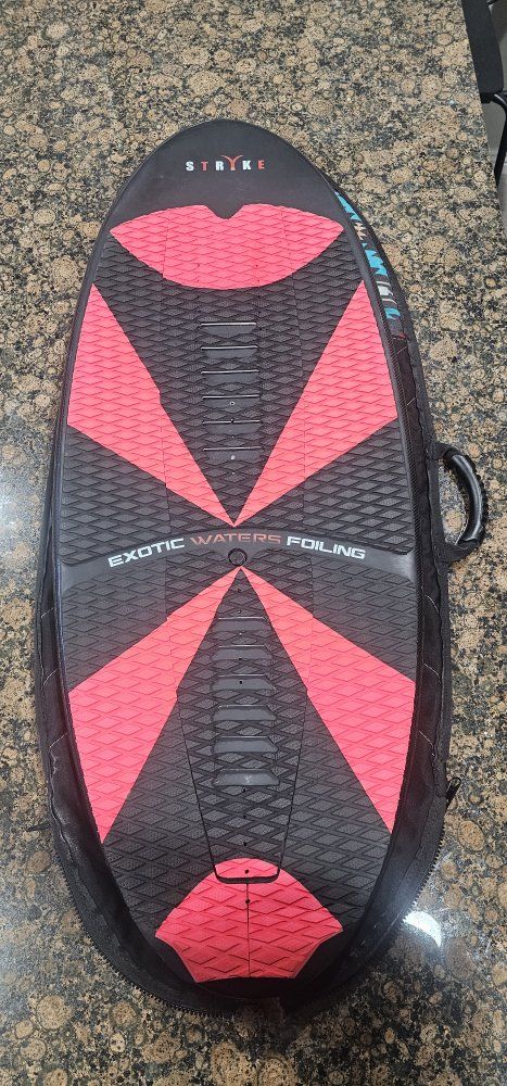 EXO STRYKE 3'8" Wake Foil Board & Custom Case