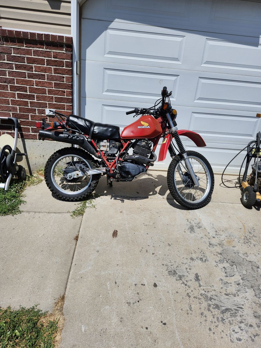 Honda XL500R 1981 (no title)