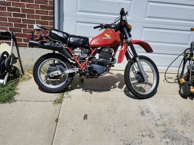 Honda XL500R 1981 (no title)