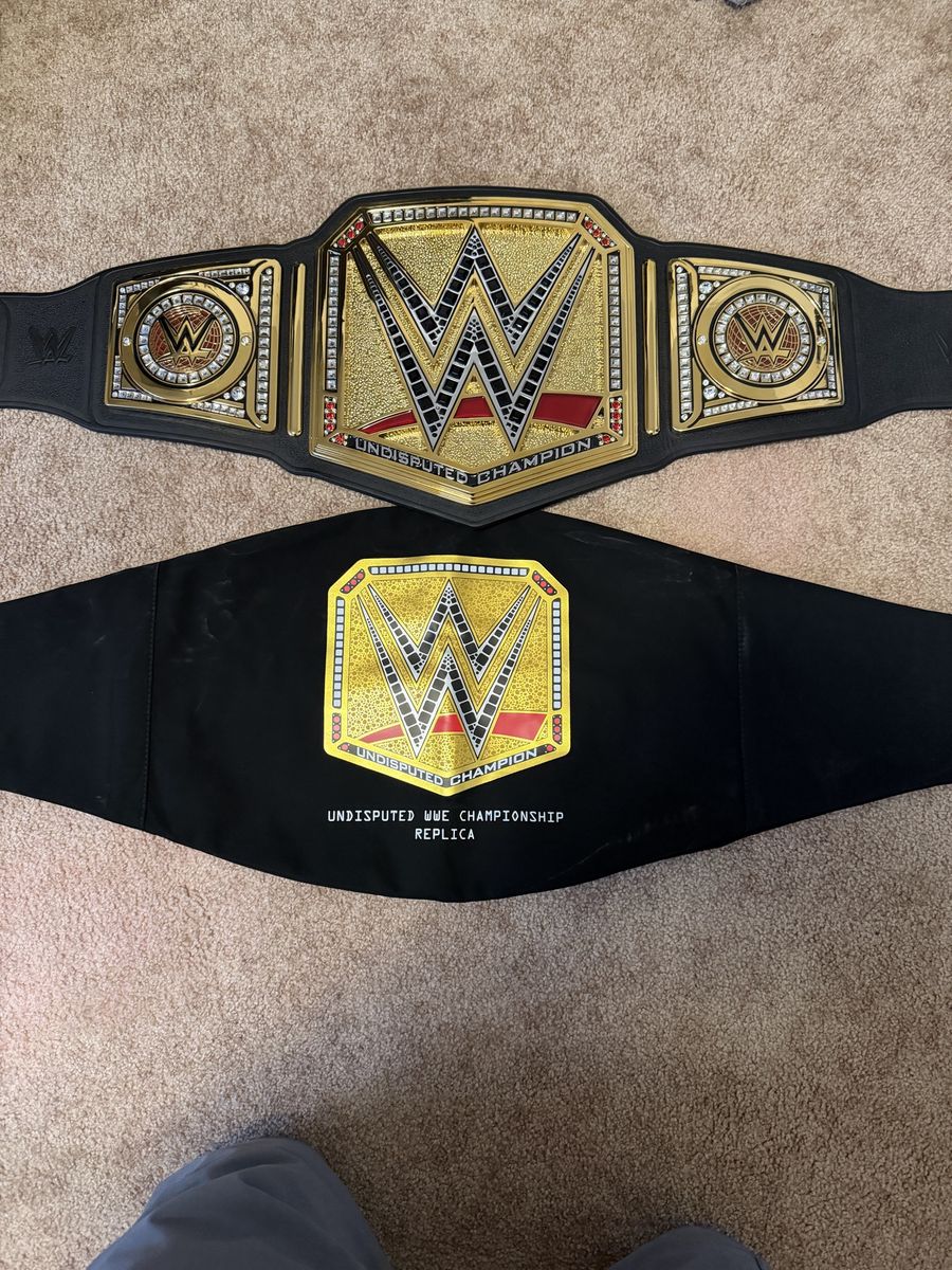 Undisputed WWE Championship Replica Title Belt - Adult Size