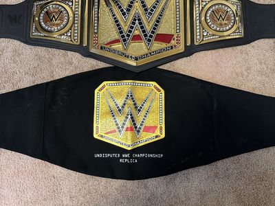 Undisputed WWE Championship Replica Title Belt - Adult Size
