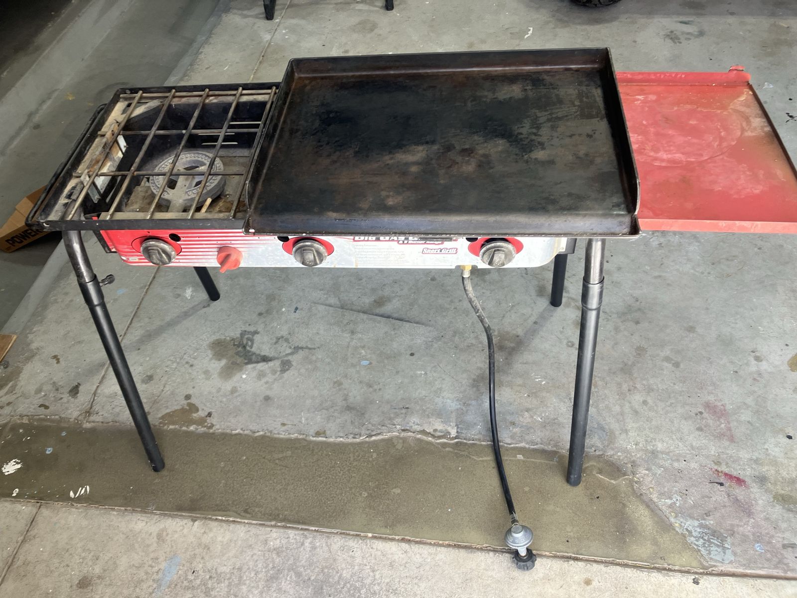 Camp chef 3 burner stove