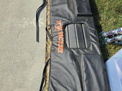 Fox Factory Mountain Bike Tailgate Pad - Black