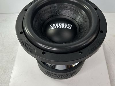 Sundown Audio X-8 v.4 8" Dual Voice Coil Car Subwoofer Deep Bass