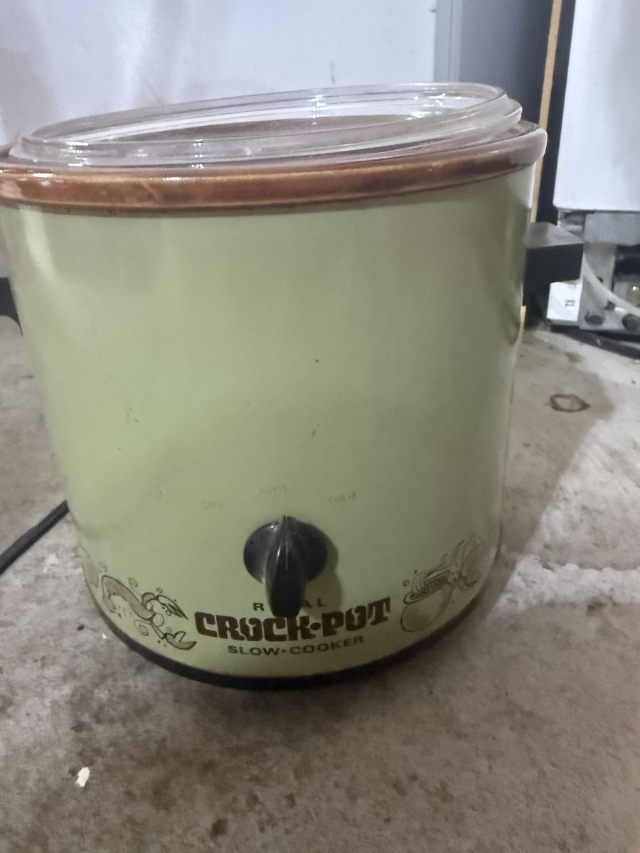 Antique Crockpot
