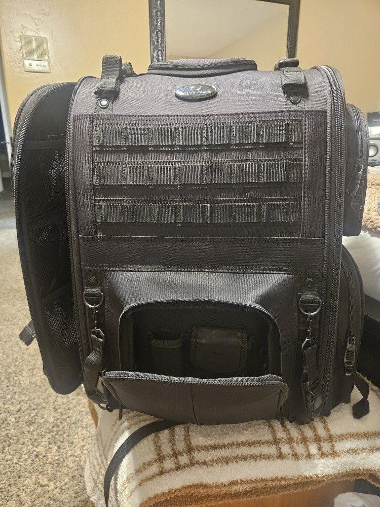 S3500 Tactical Deluxe Sissy Bar Bag