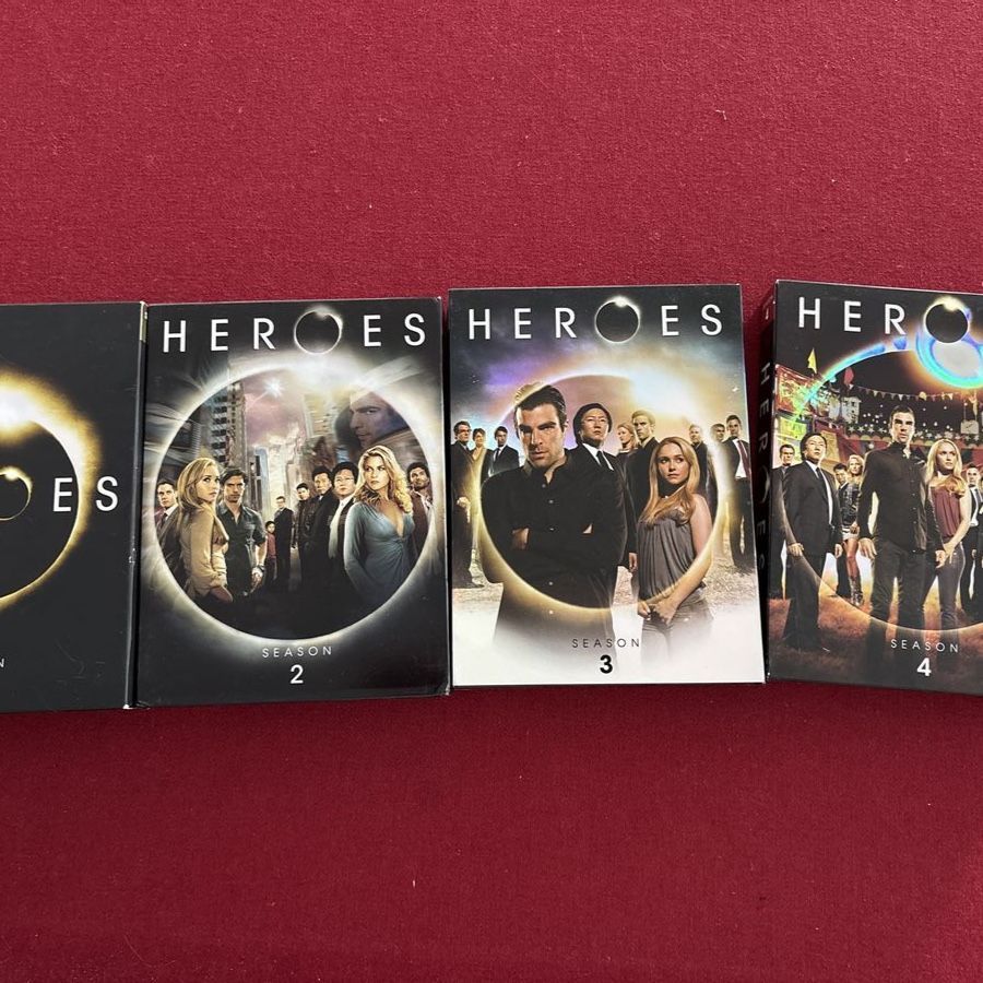 Heroes complete DVD series (Seasons 1-4)