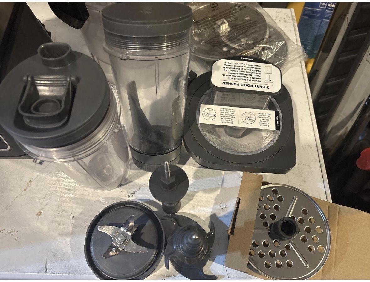 Accessories from Ninja Nutri-Blender Pro, the Auto-iQ Parts and Accessories Model CO401B