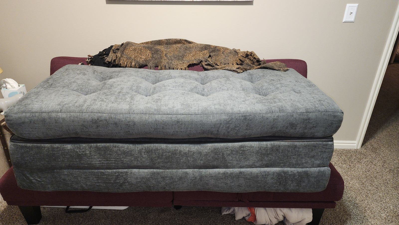 Full size folding Sofa bed for floor. Gently used
