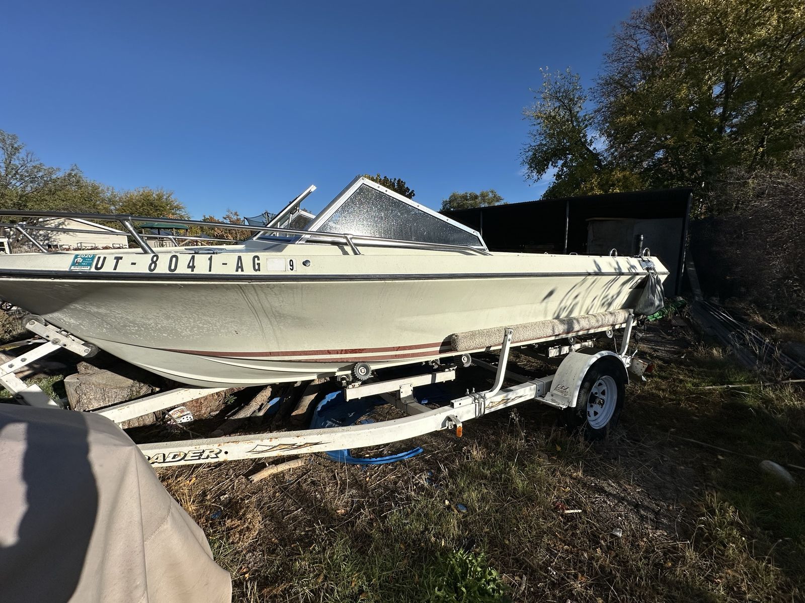 Nice Glas Ply boat and EZ loader trailer | FREE (items only, no ...
