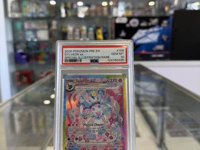 Pokemon Sylveon ex Prismatic Evolutions 156/131 Special Illustration Rare PSA 10