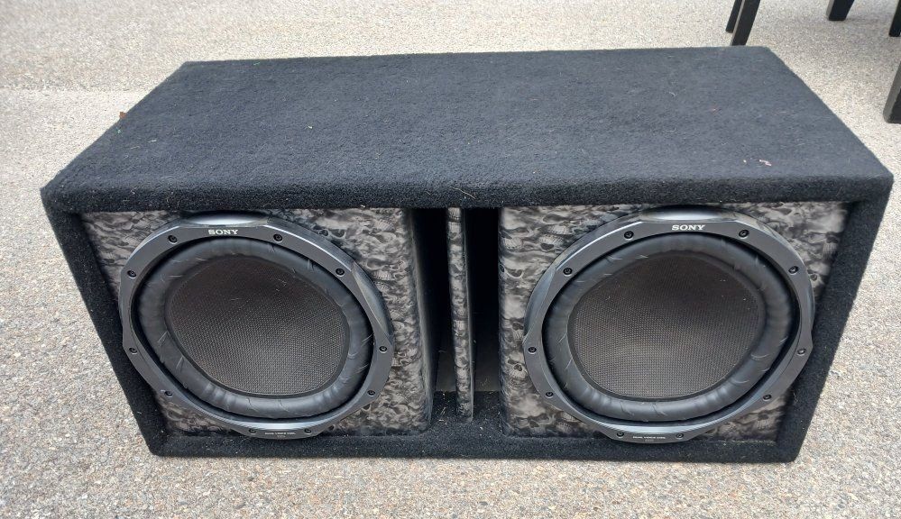 Sony GS  Dual Voice Coil Speakers & Rockford Fosgate Amp.