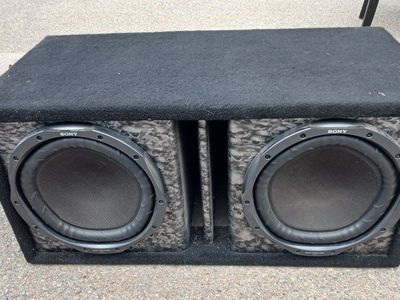 Sony GS Dual Voice Coil Speakers & Rockford Fosgate Amp.
