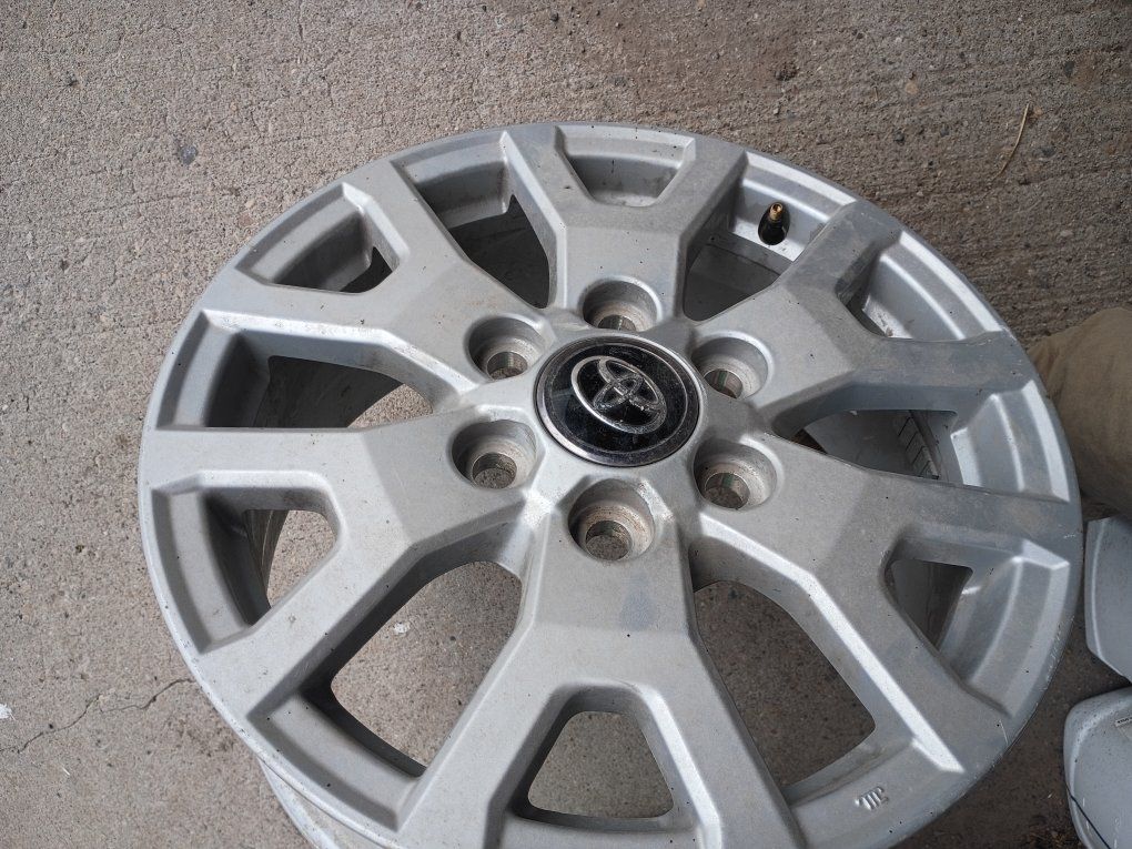 Tacoma stock rims 17"