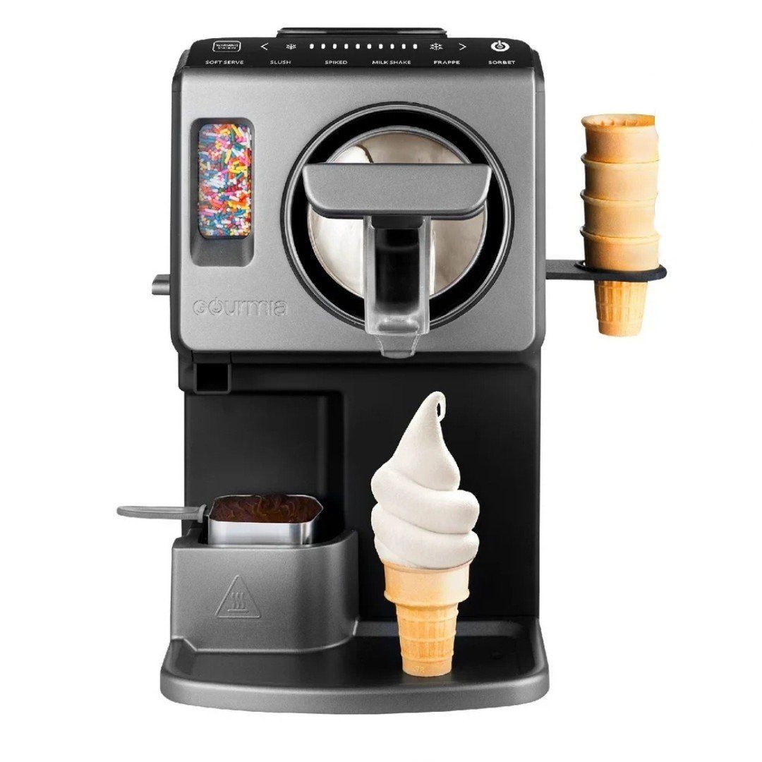 NEW-Gourmia Auto Ice Cream & Frozen Drink Maker