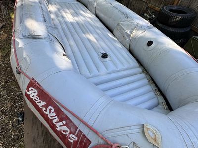 Riken Nez Perce 16’ raft nrs e162d self bailer whitewater