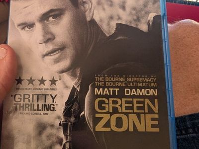 Green Zone Blu-ray Movie Starring Matt Damon