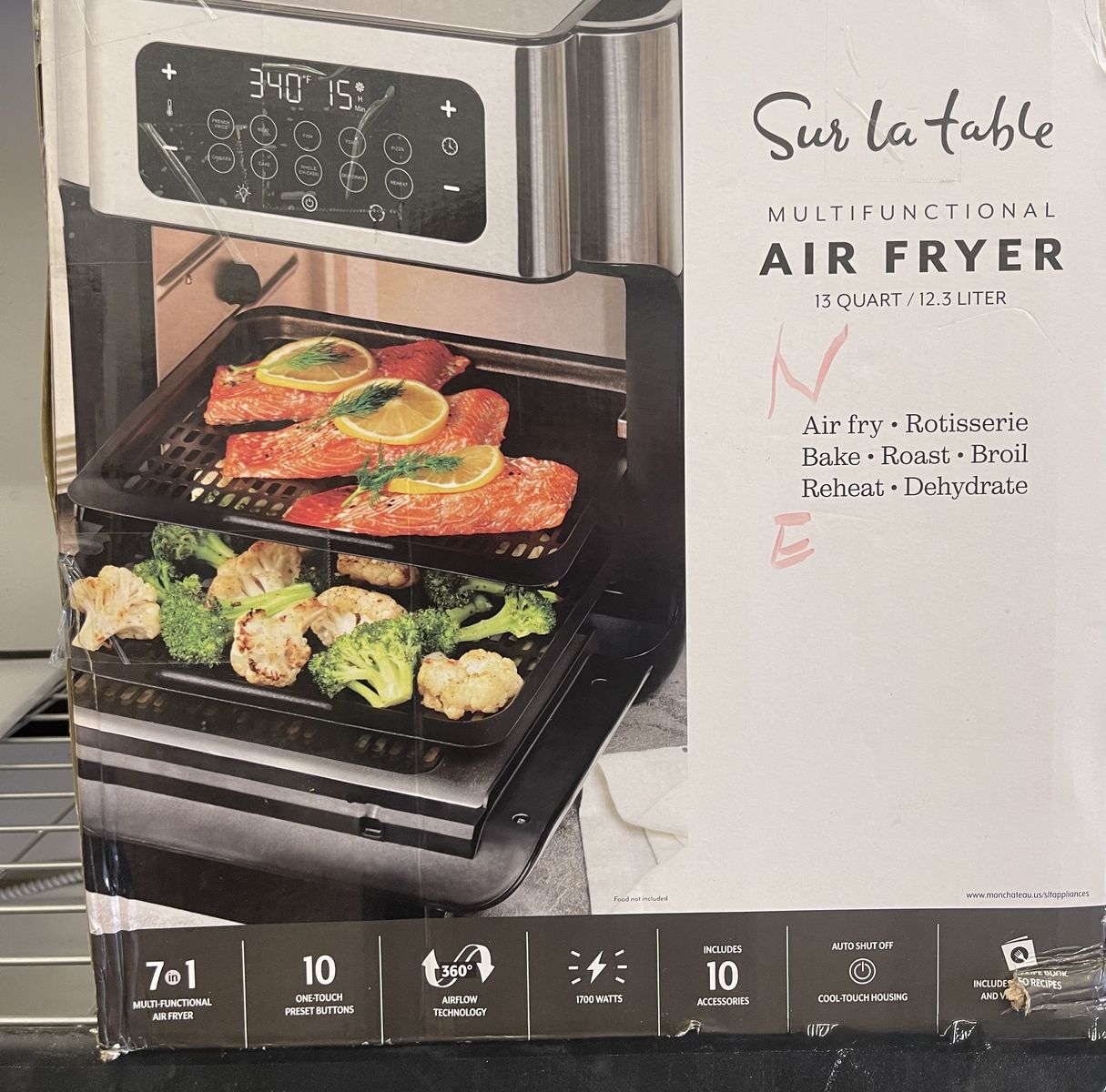 Sur La Table 13-Quart Multifunctional Air Fryer
