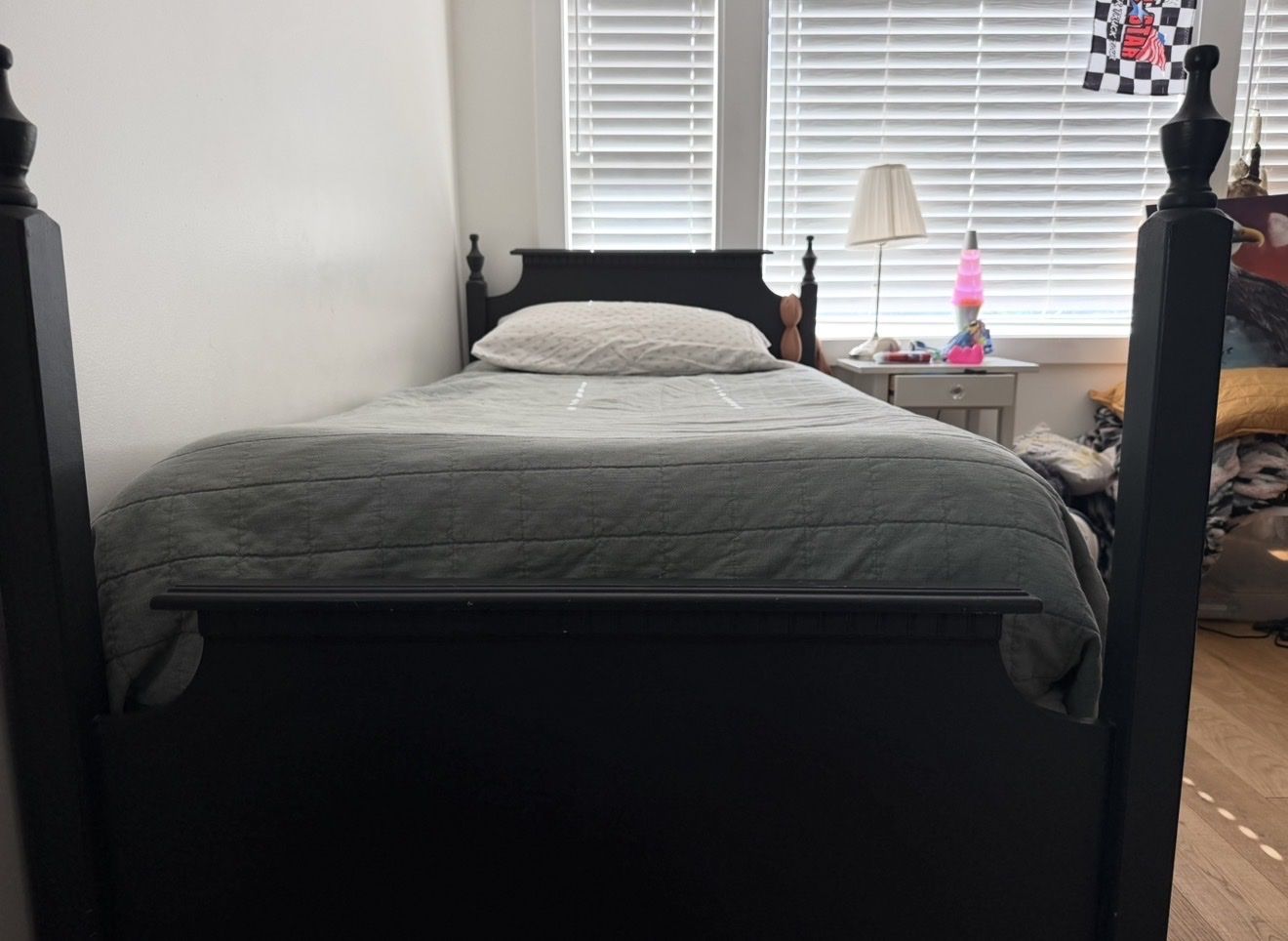 Twin Mattress/Boxspring and Bed Frame
