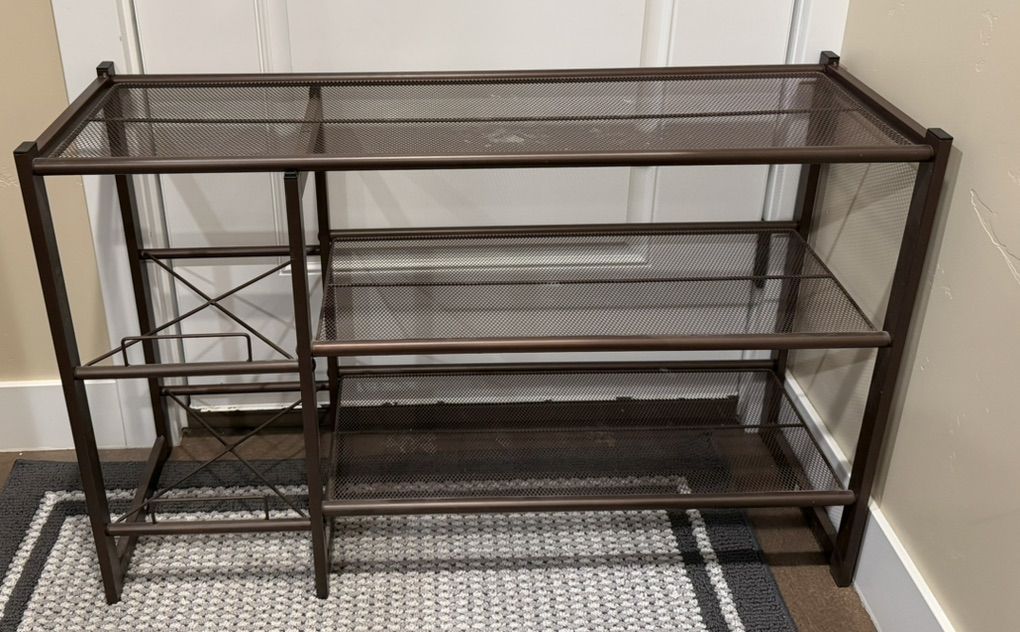 Shoe Rack With Storage