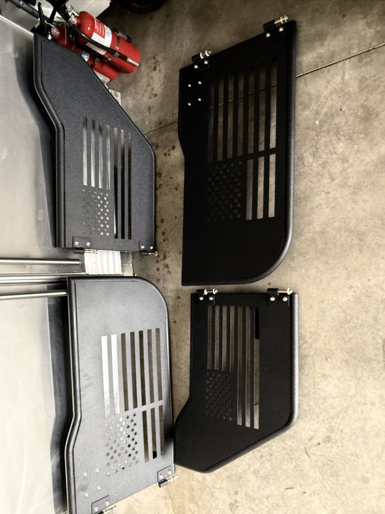 Jeep Wrangler JL Half Doors American Flag