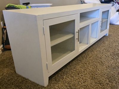 White Entertainment Center