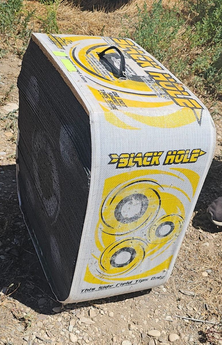 Black Hole Archery Target - 4-Sided Shooting Layered Design