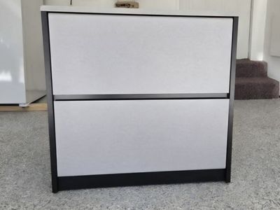 Lateral 2-drawer file cabinet