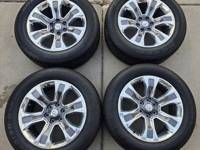Dodge Ram 20-inch Wheels & 275/55R20 Tires