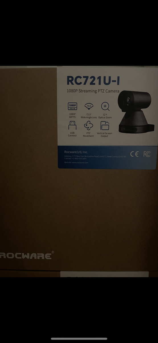 Brand new streaming camera