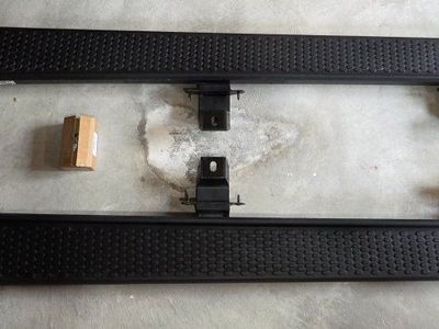 2018 - 2026 Jeep Wrangler OEM Mopar Black Running Boards Side Steps Board Set w New Hardware 82215164AB 68292906AF 68292907AF