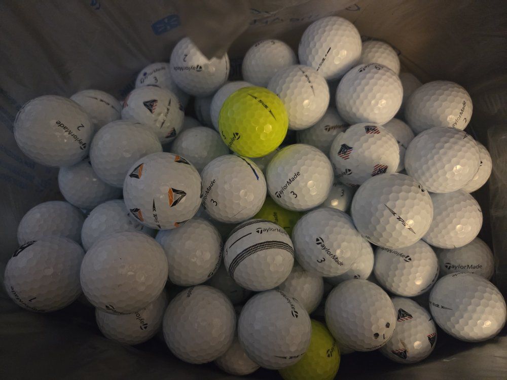 87 TP5 taylormade golf balls