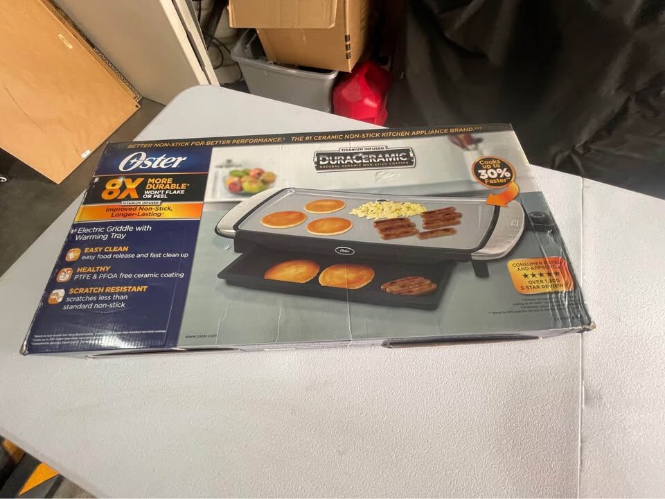 Oster griddle new in box