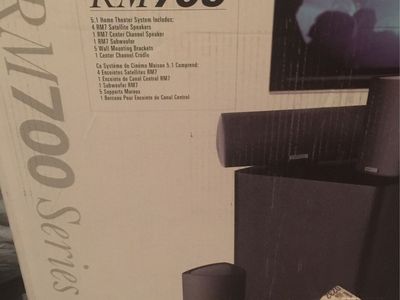 NEW Polk 5.1 Surround Home Theater speaker set