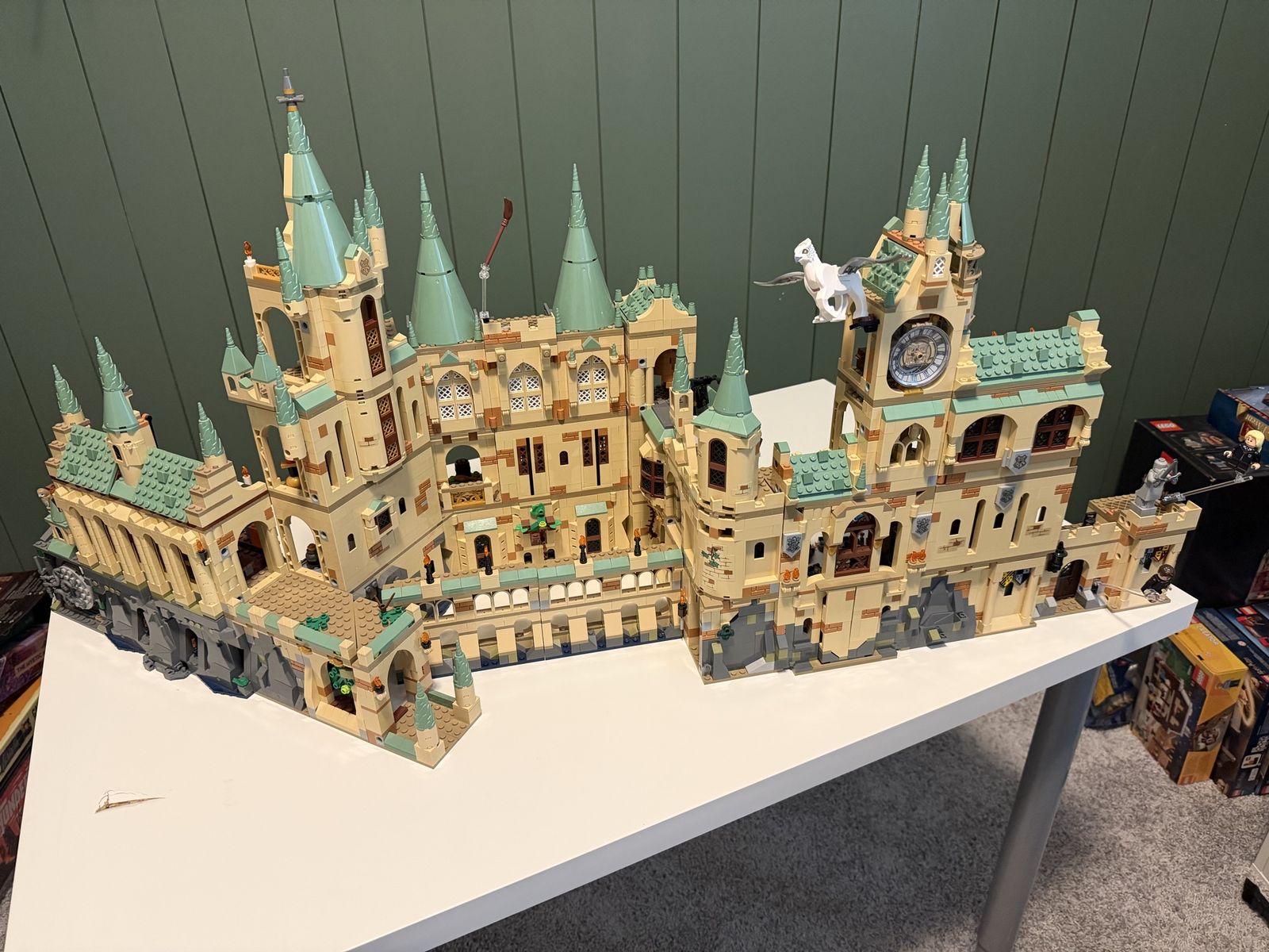 LEGO Harry Potter Modular Hogwarts Castle Collection – 16 Sets – Built – Complete Display