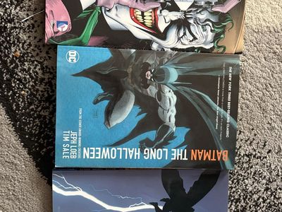 Batman Comic Book Lot: The Killing Joke, Long Halloween, & Dark Knight Returns 30th Ann. Editions